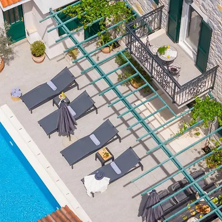 빌라 Filipetti In Center, 4 En-suite Bedrooms Charming Stone House, Heated Private Pool, 600m From 마카르스카